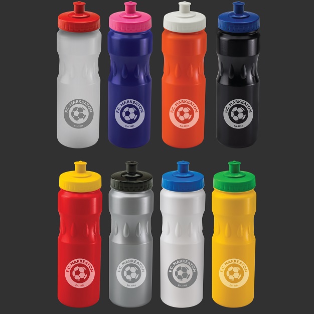 Teardrop Sports Bottles. Custom Printed Cycle Bidon