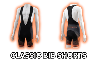 Custom Printed Classic Cycle Bib Shorts