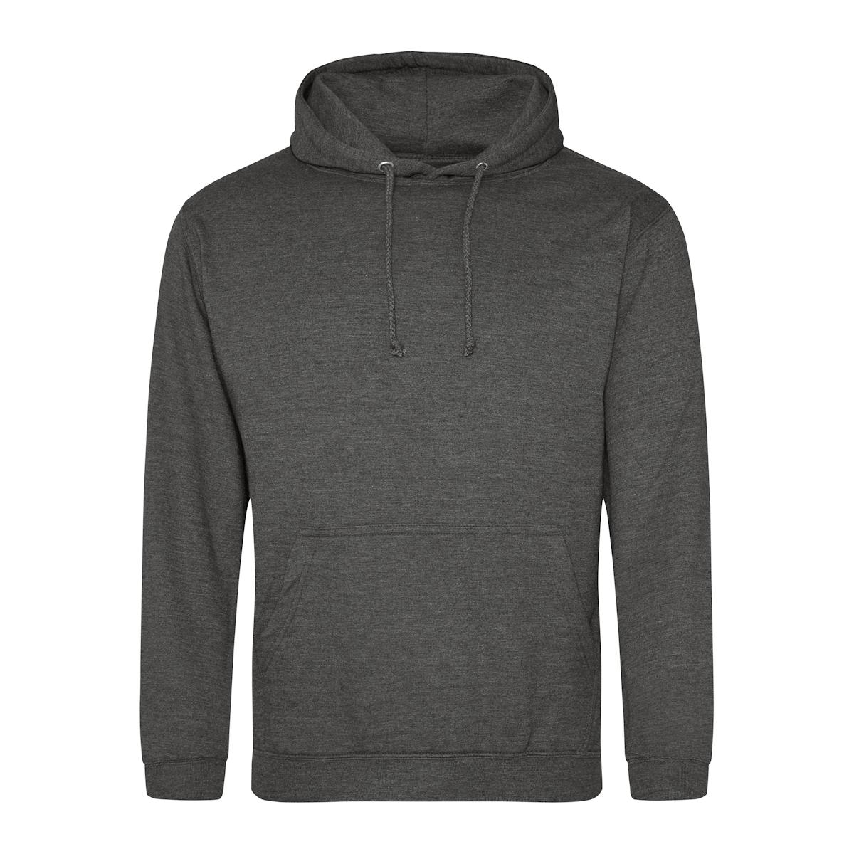 Charcoal Branded Classic College Hoodies