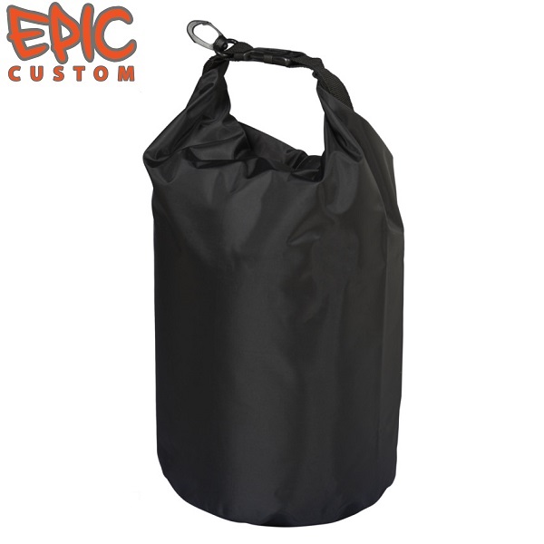 Printed Waterproof Dry Bags 10 litre BLACK