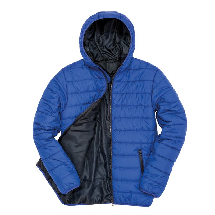 Printed Padded Jackets Royal Blue & Navy