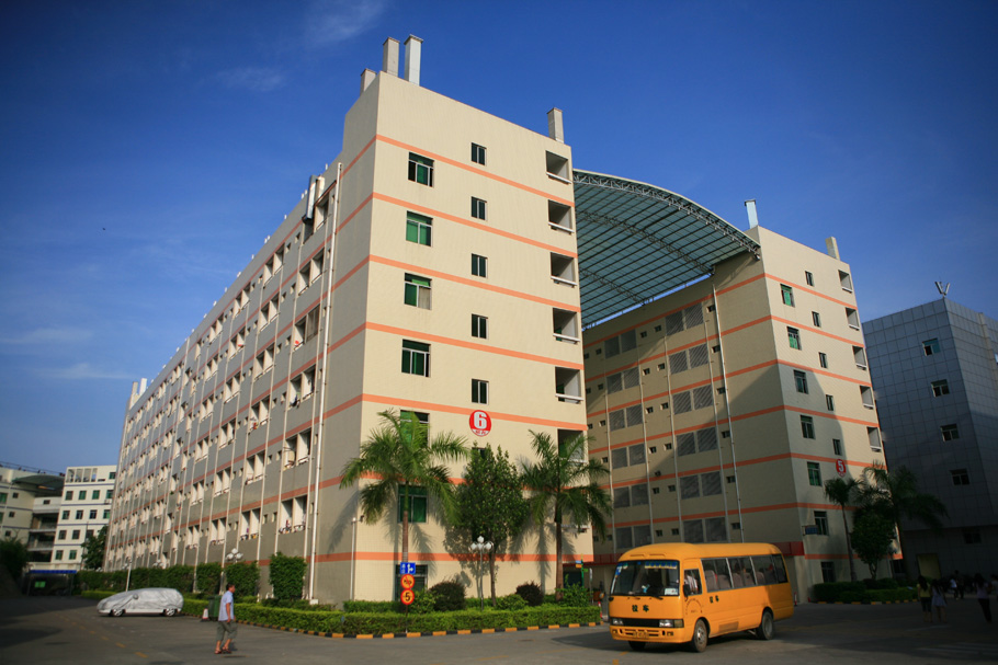 Workers accommodation block.