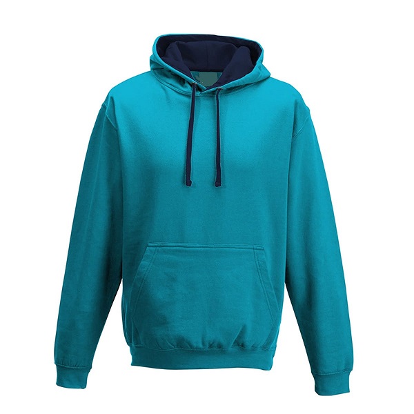 Printed Hoodies Hawaiian Blue/Oxford Navy