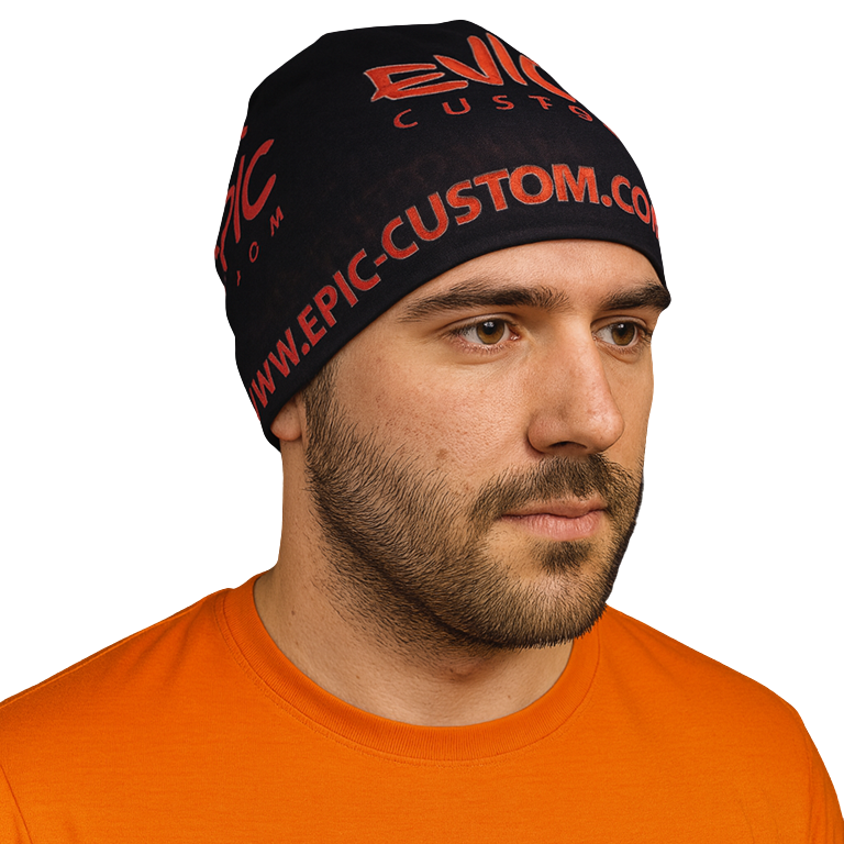Custom Printed Snoods DryLite performance - Double layer on head position