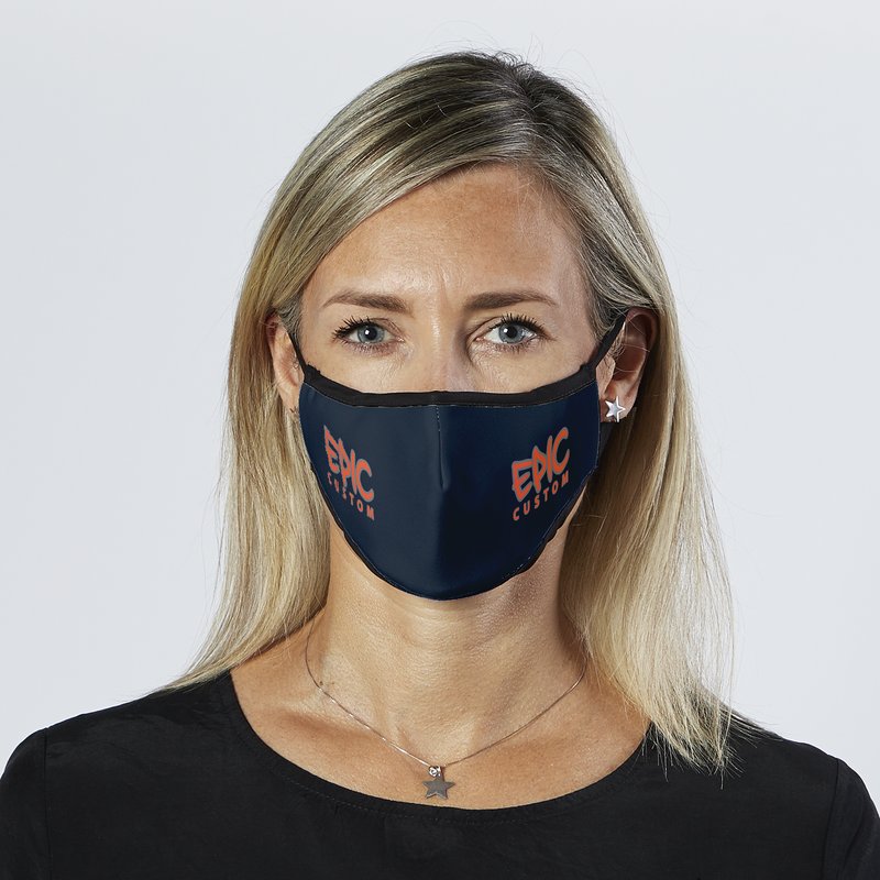 Face Masks with Printed Logo