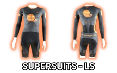 Custom Printed Cycle Long Sleeve Speed Suits 'Supersuits'