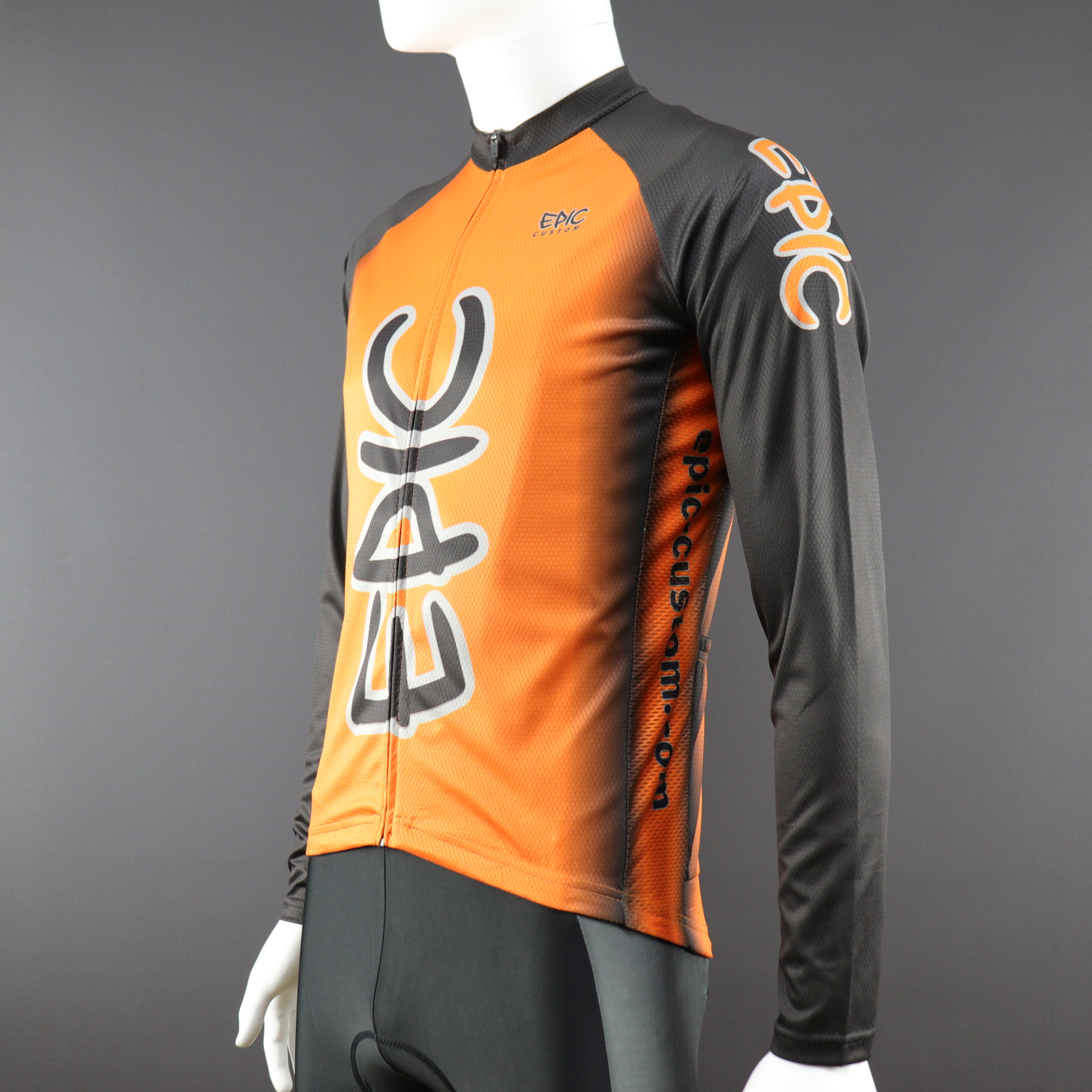 Low Cost Printed Long Sleeve Cycle Jerseys