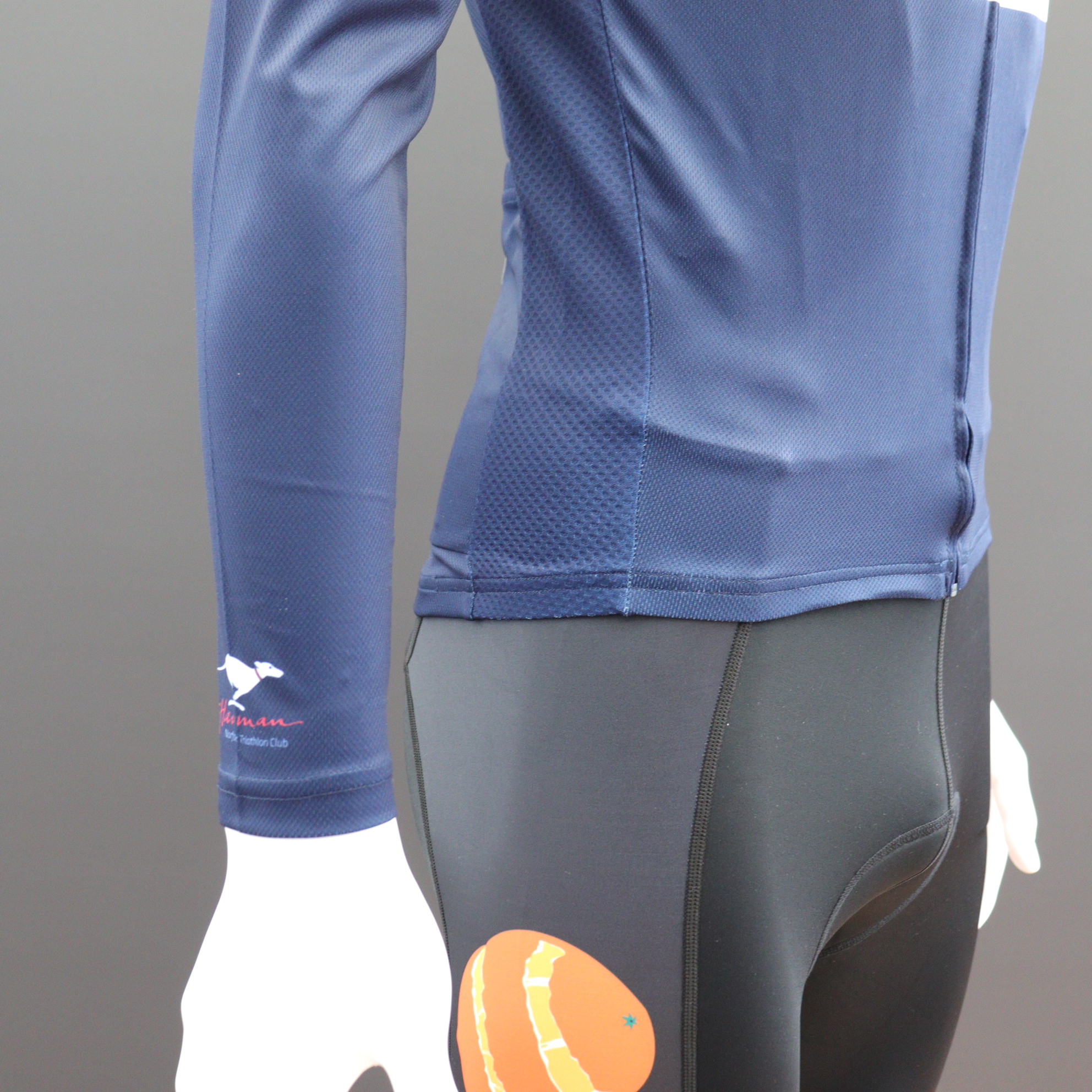 Long Sleeve Classic Cycle Jerseys - Comfort Waist