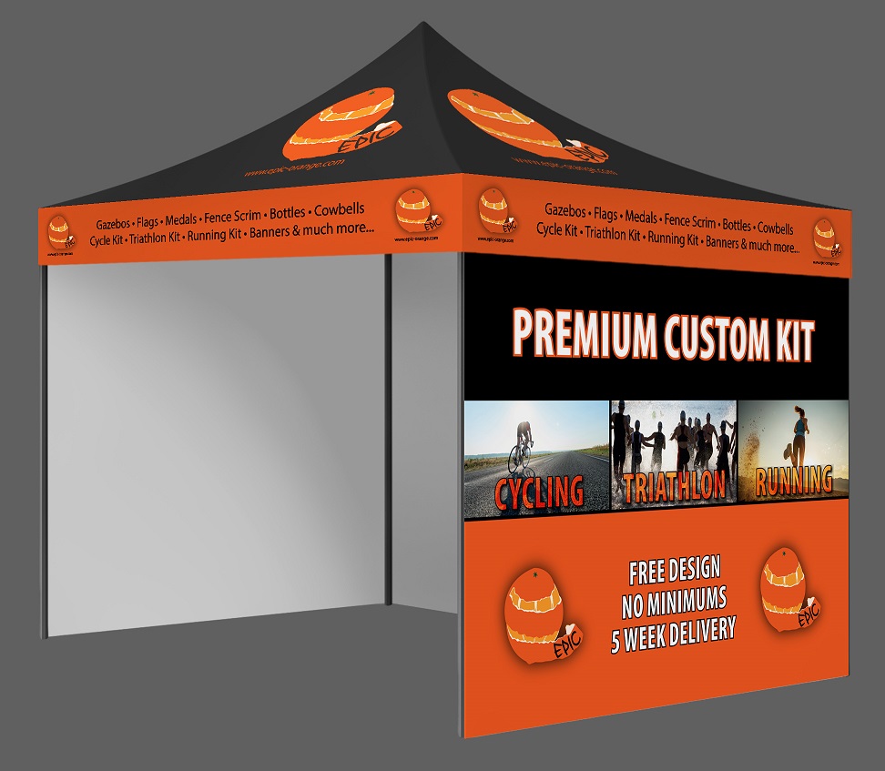 Complete Package Custom Printed Gazebos