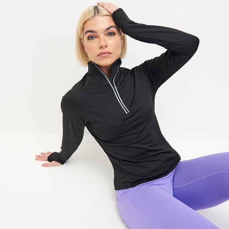 Custom Branded COOL Reflect FLEX Half-Zip Sweats