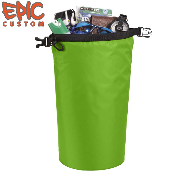 Printed Dry Bags 10 litre Capacity GREEN