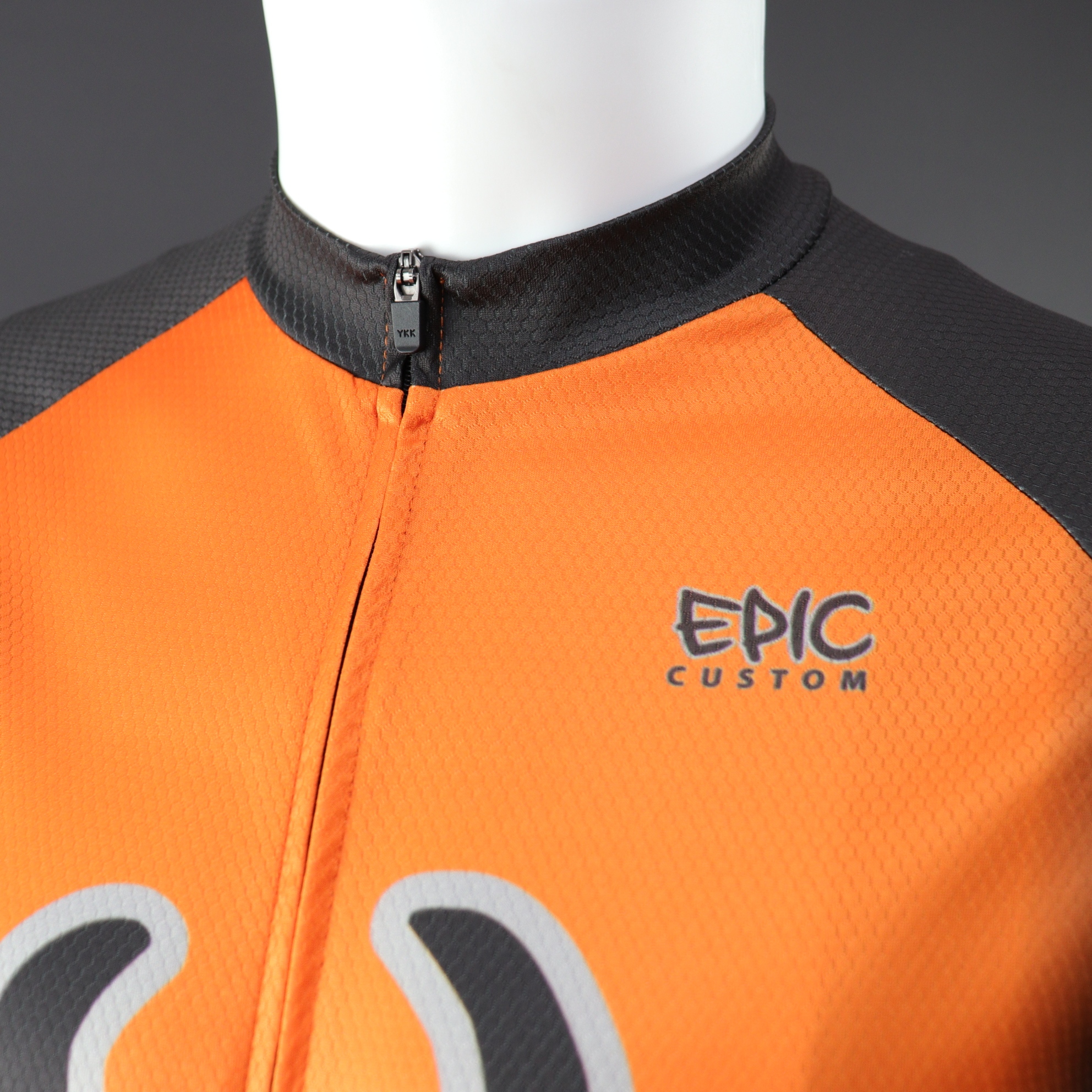 Custom Cycle Jerseys - Standard Collar & YKK Zip