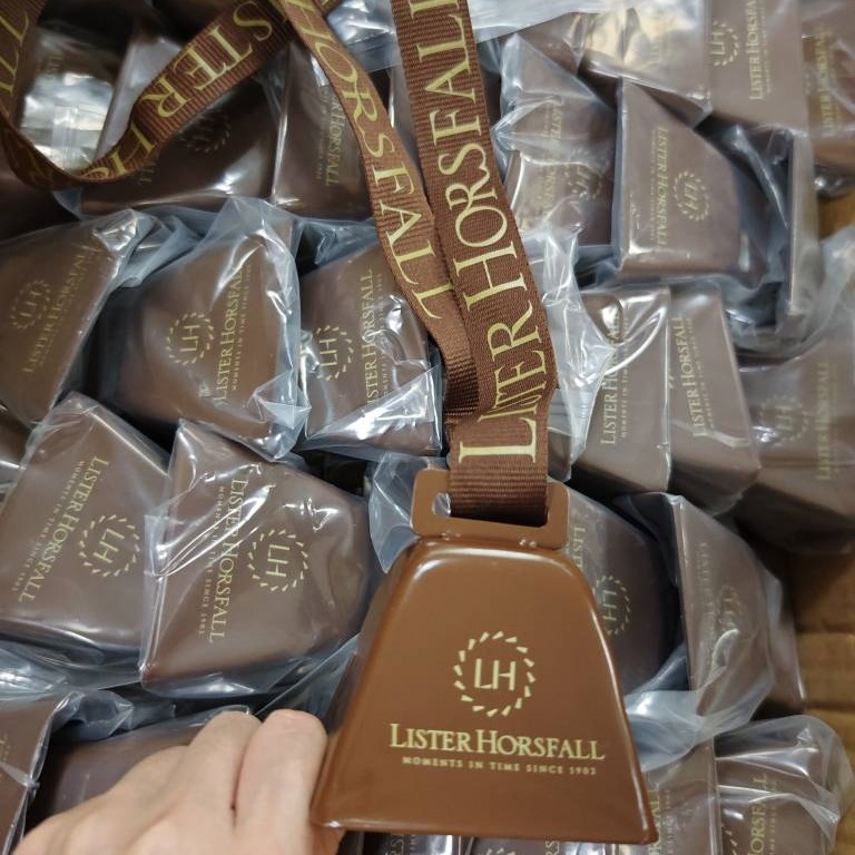 Fully Custom Manufactured Cow Bells