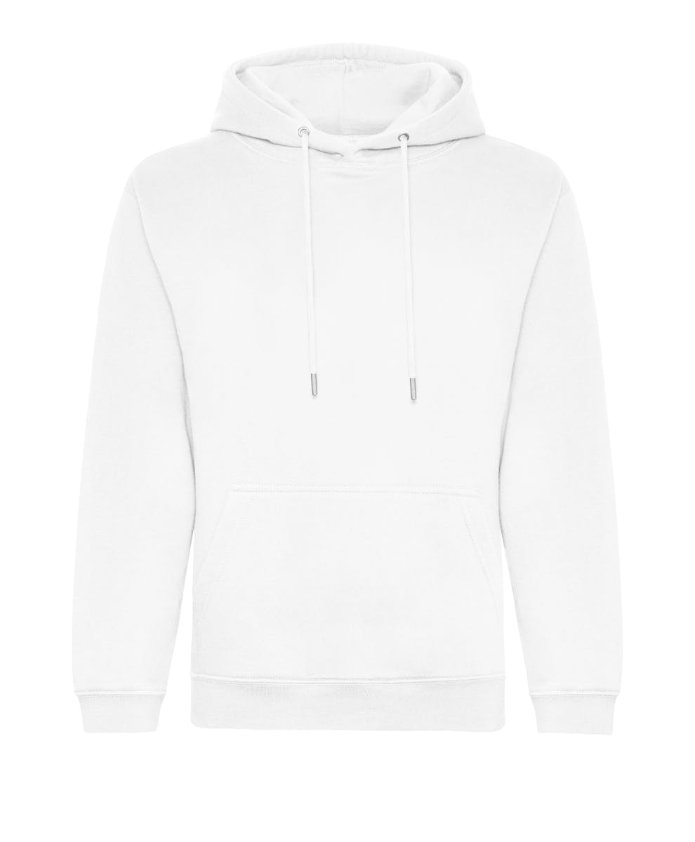 Arctic White Custom Printed Organic Hoodies