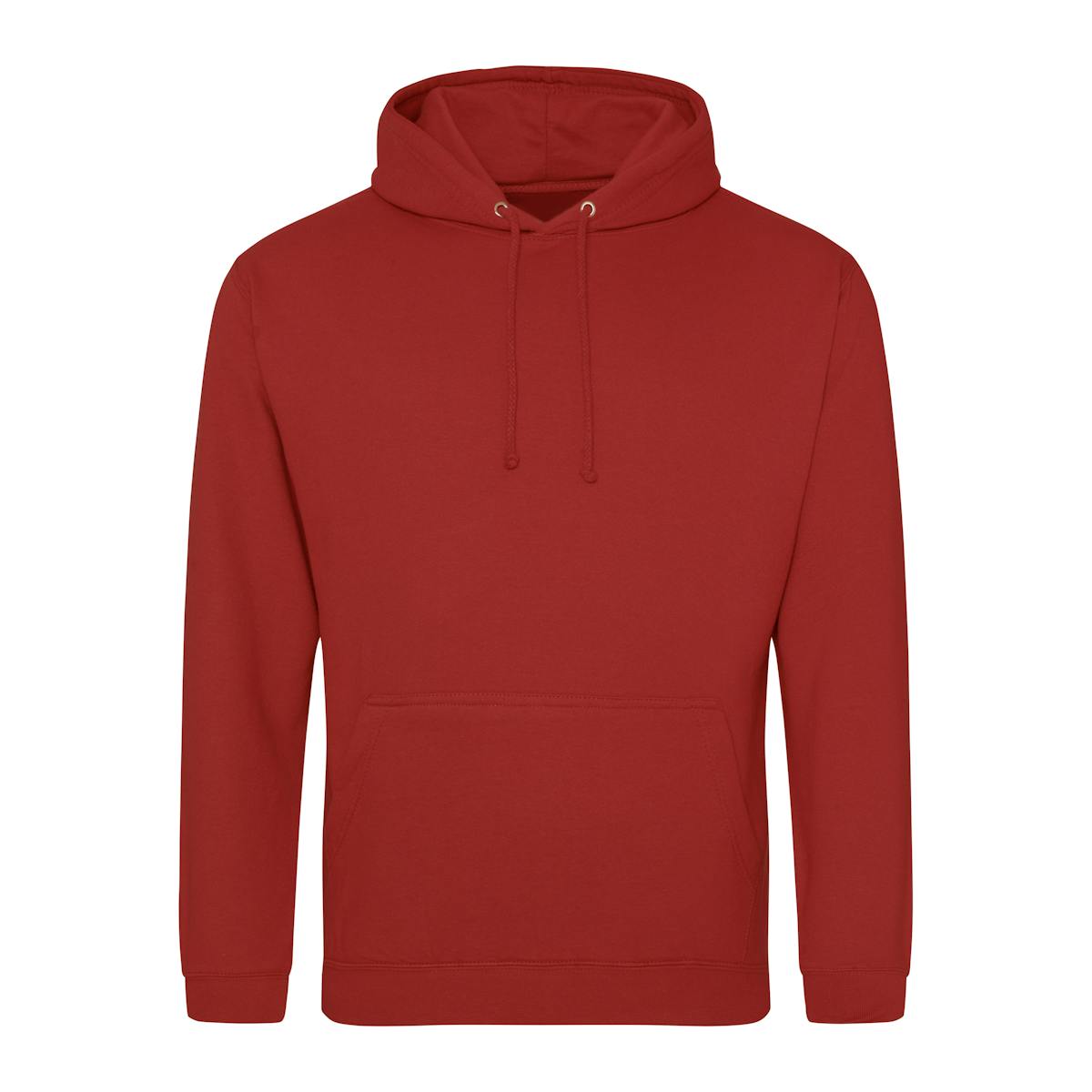Brick Red Custom Printed Classic College Hoodies