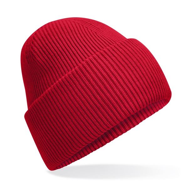 Classic Engineered Deep Cuff Beanies - Classic Red