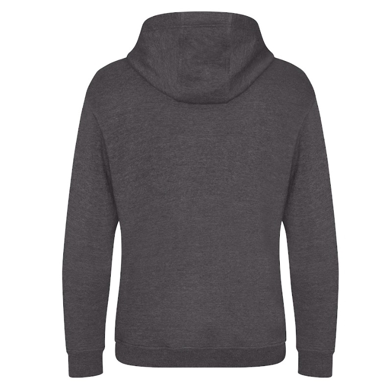 Charcoal Heavyweight Hoodies Custom Printed