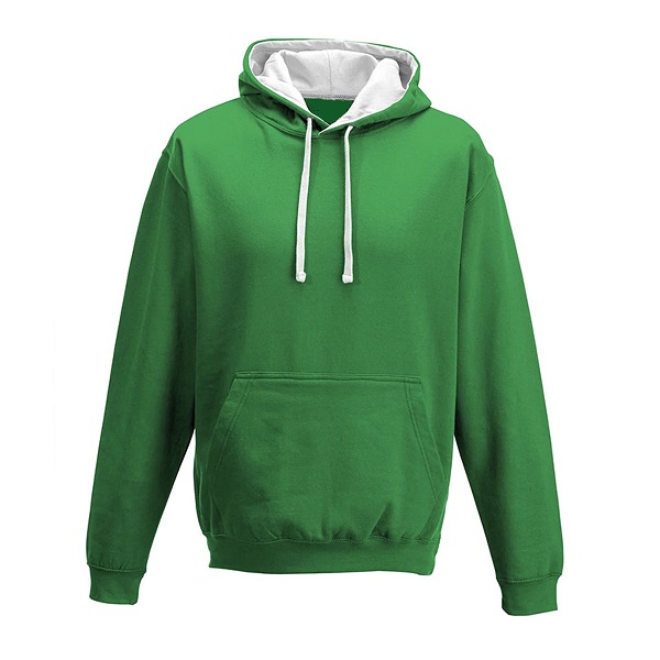 Branded Hoodies Kelly Green/Arctic White