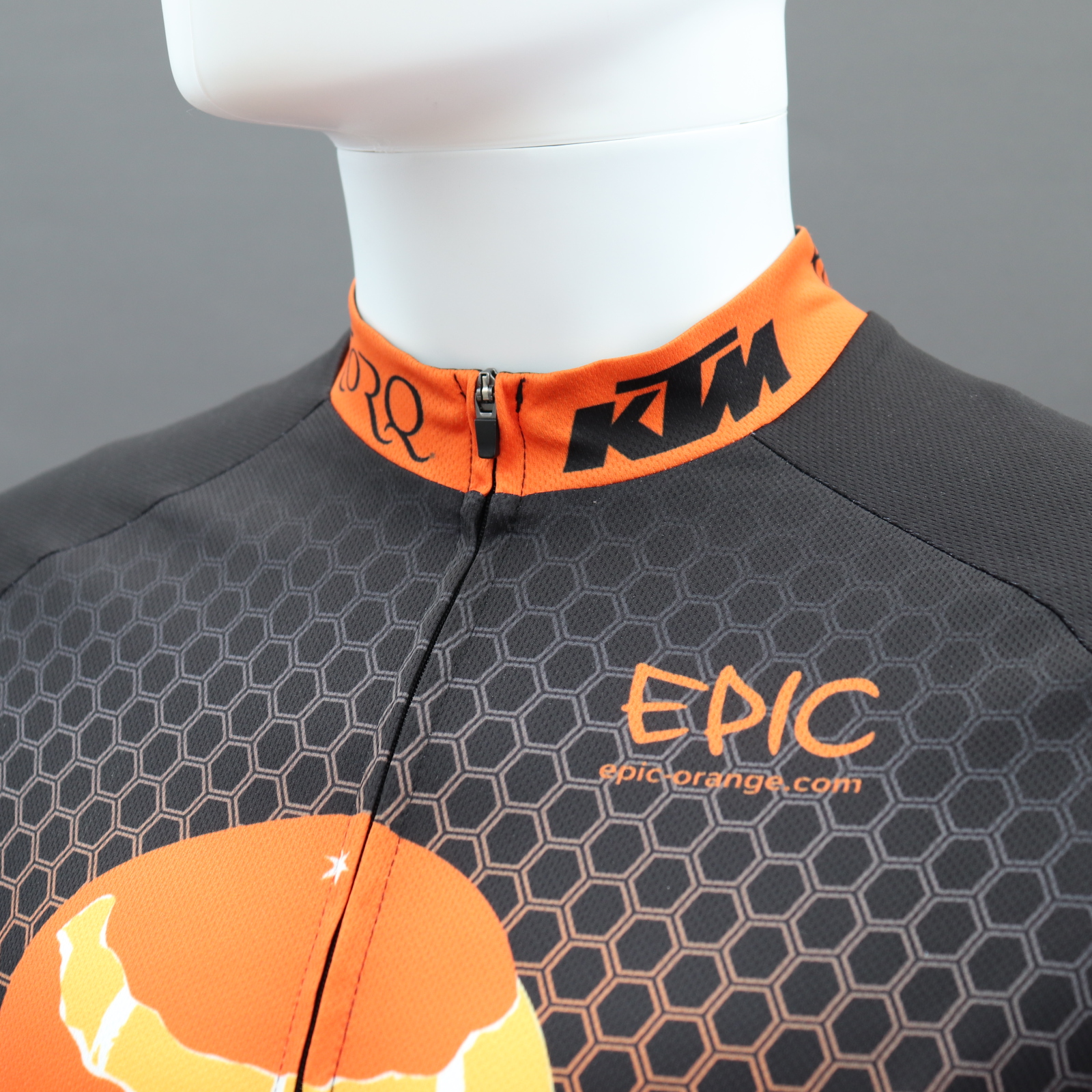 Custom Classic Cycle Jerseys Collar