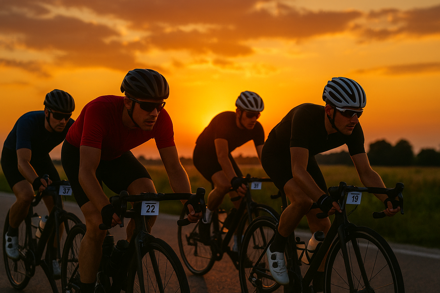 Custom Branded Road Sportive Number Boards