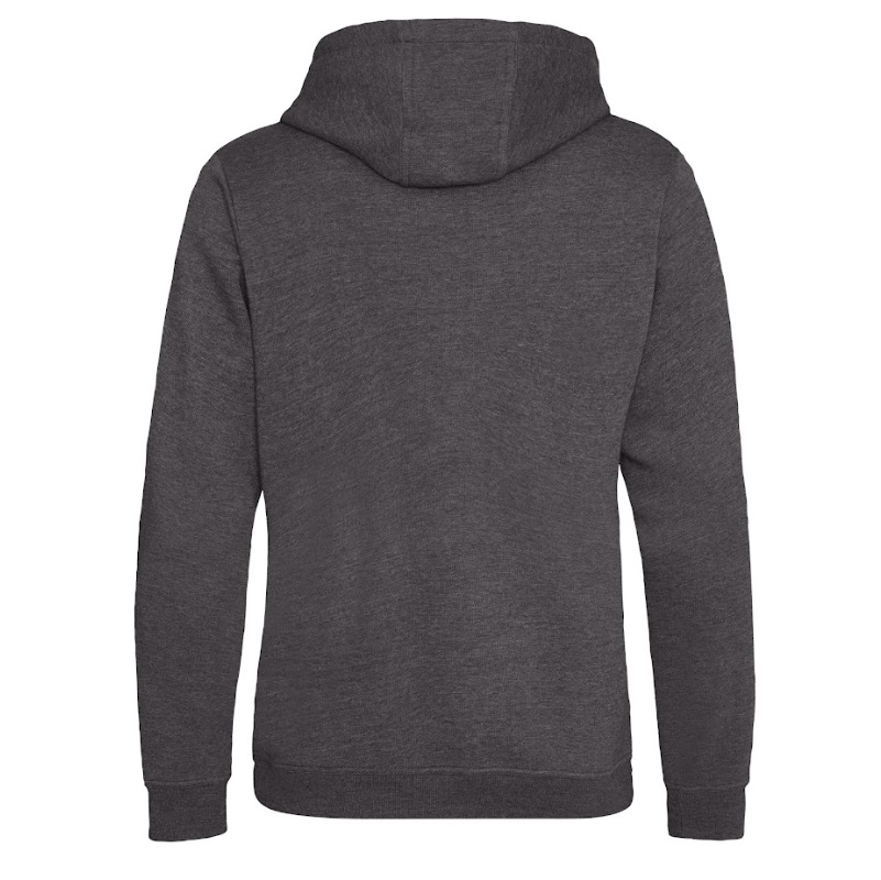Custom Branded Heavyweight Zoodies Charcoal