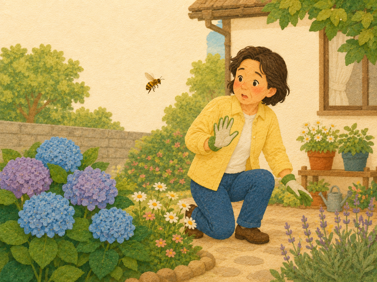 蜂に刺されたときの対処法 ― 見逃してはいけない"全身症状"