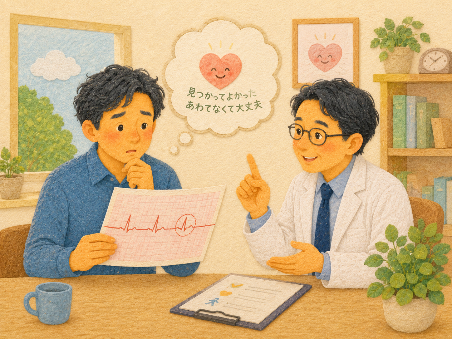 期外収縮」は心配?健診で指摘された方へ