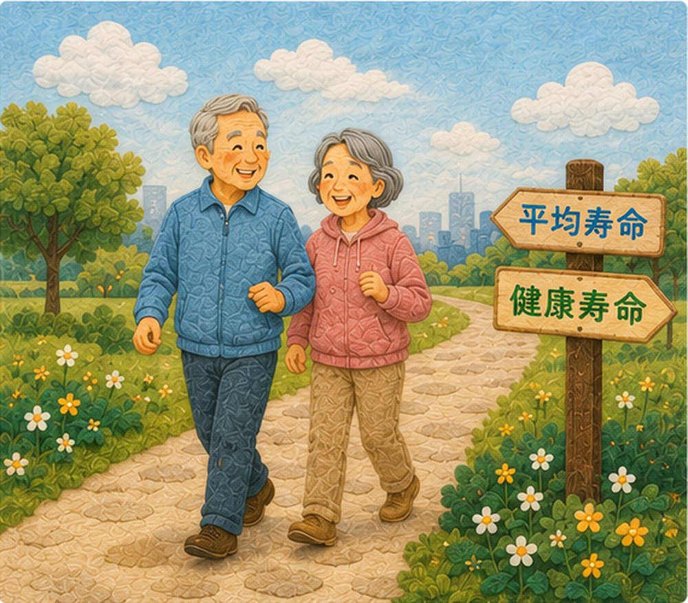 「平均寿命」と「健康寿命」── あなたの"元気な時間"を延ばすために
