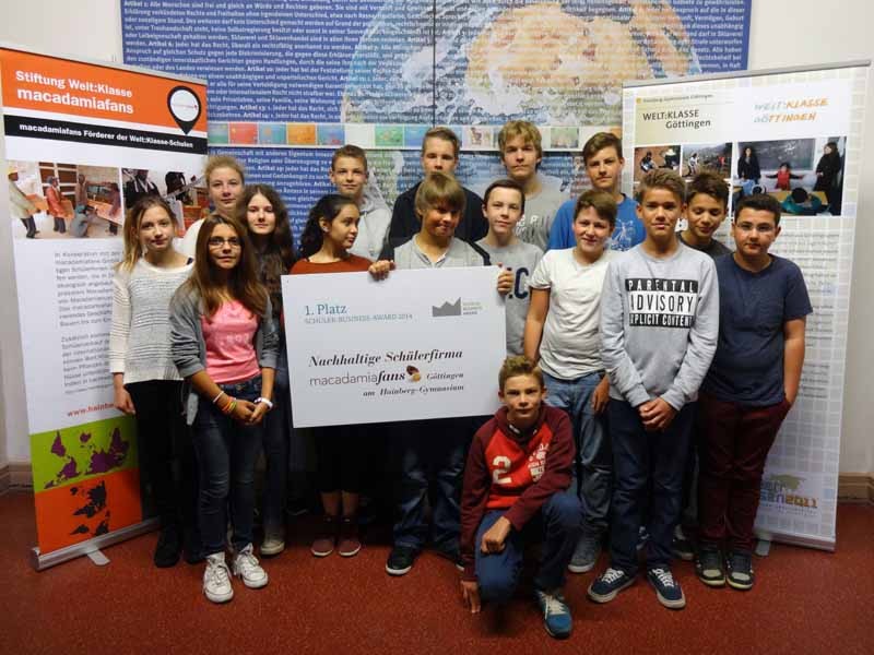 WPU "Nachhaltige Schülerfirma" 2014/15
