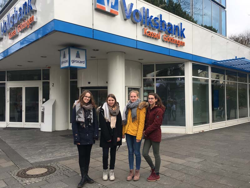 Besuch in der Volksbank Göttingen-Kassel