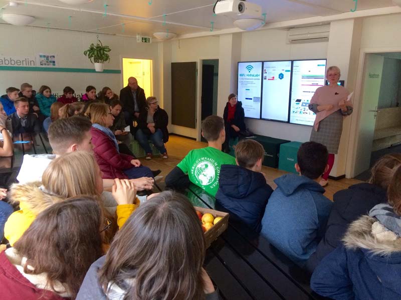 Besuch im InfraLab Berlin auf dem EUREF-Campus