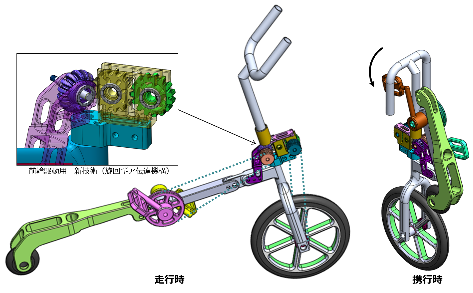 携帯自転車 Moshimo Lab 携帯自転車 Moshimo Lab