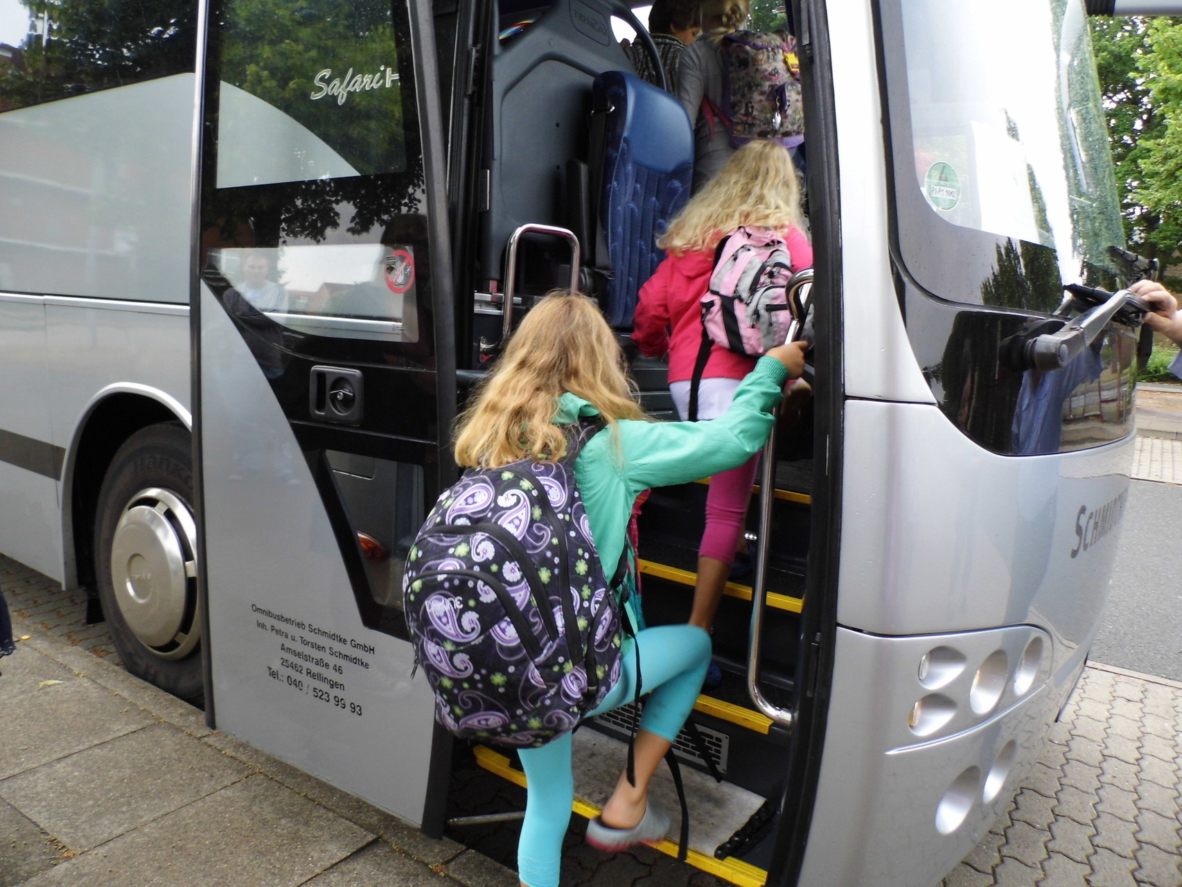 An- und Abreise mit dem Bus