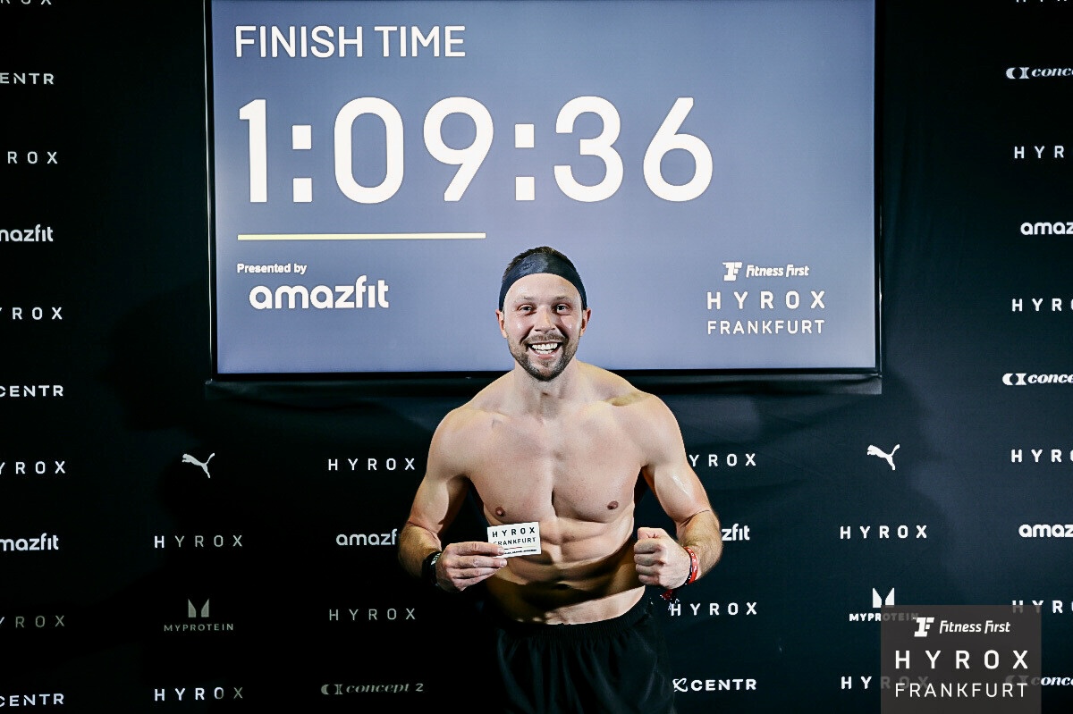 HYROX Frankfurt 2025: Christoph Wieloch knackt Sub-70 im Single Pro!