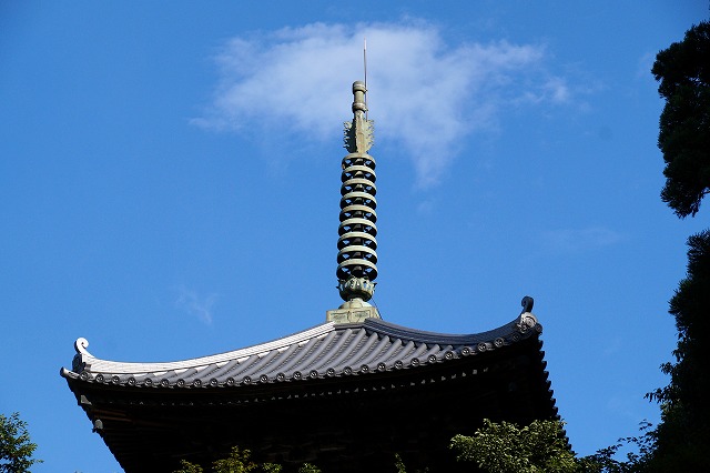 10　西山興隆寺　三重の塔