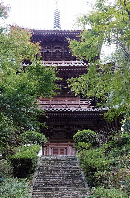 10　西山興隆寺　三重の塔