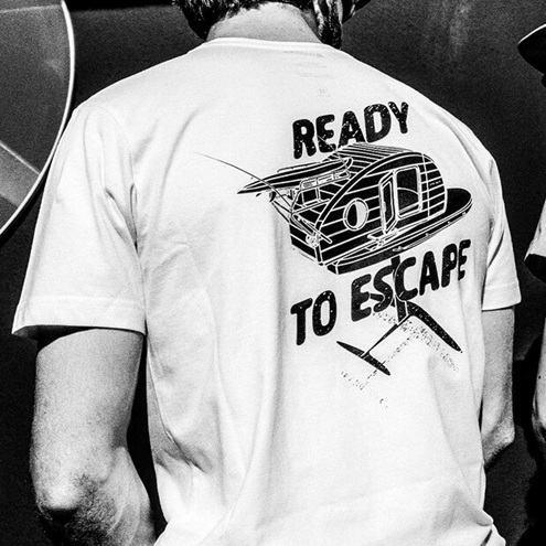 Ready to Escape in White