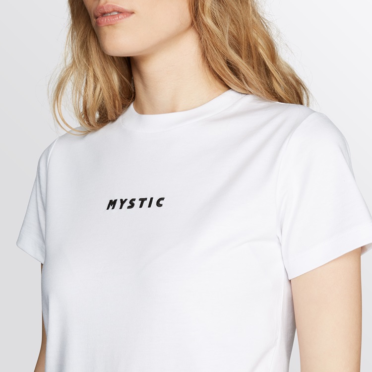 Mystic Brand Tee Women White SALE bei WindSucht