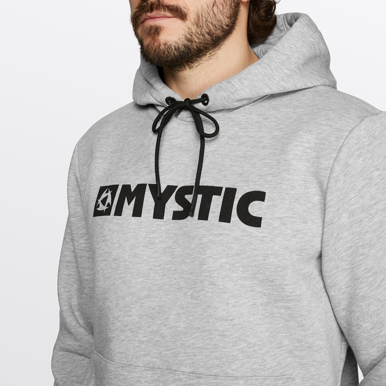 Mystic Brand Hood Sweat December Sky Melee im Angebot bei WindSucht