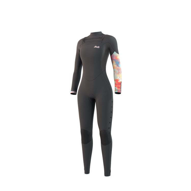 Mystic Jayde Fullsuit 5/4mm Double Fzip Women Dark Grey im ANGEBOT bei WindSucht