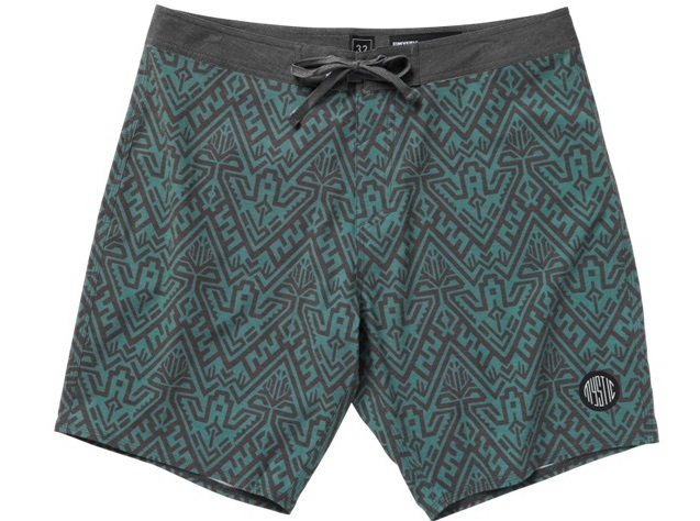 Mystic Ripple Movement Boardshort Dark Olive im SALE bei uns