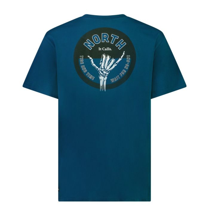North Riptide Tee Sailor Blue im ANGEBOT bei WindSucht