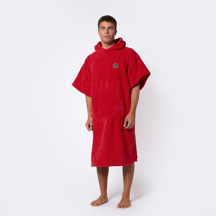 Mystic Poncho Teddy Classic Red im Sonderangebot bei WindSucht