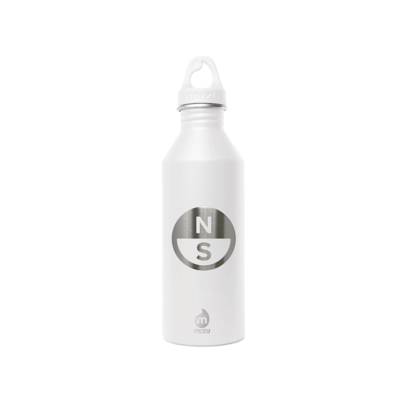 North Sails Mizu M8 Water Bottle White bei WindSucht