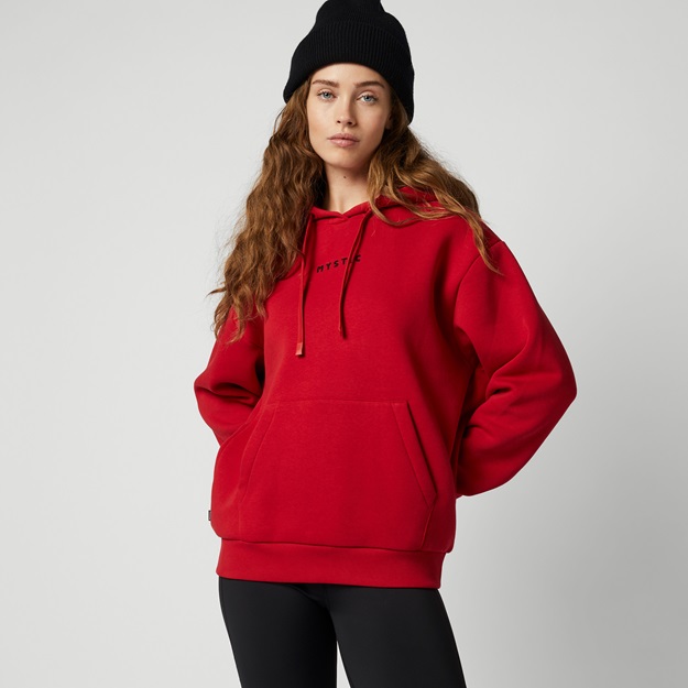 Mystic Brand Hoodie Season Sweat Women Red im SONDERANGEBOT