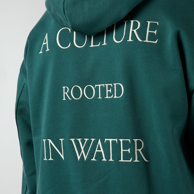 Mystic Rooted Hoodie Sweat Teal bei WindSucht