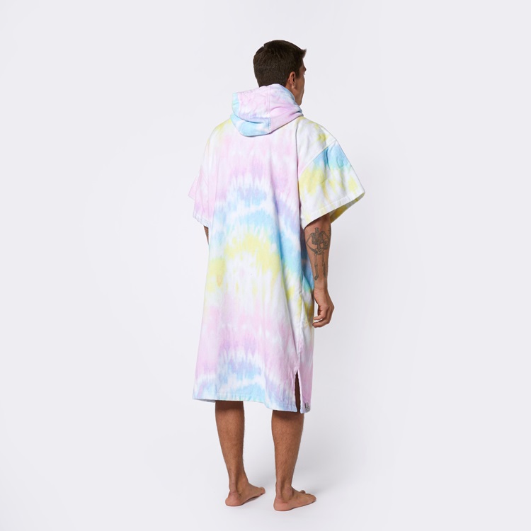 Mystic Poncho Velour AOP Rainbow im SALE
