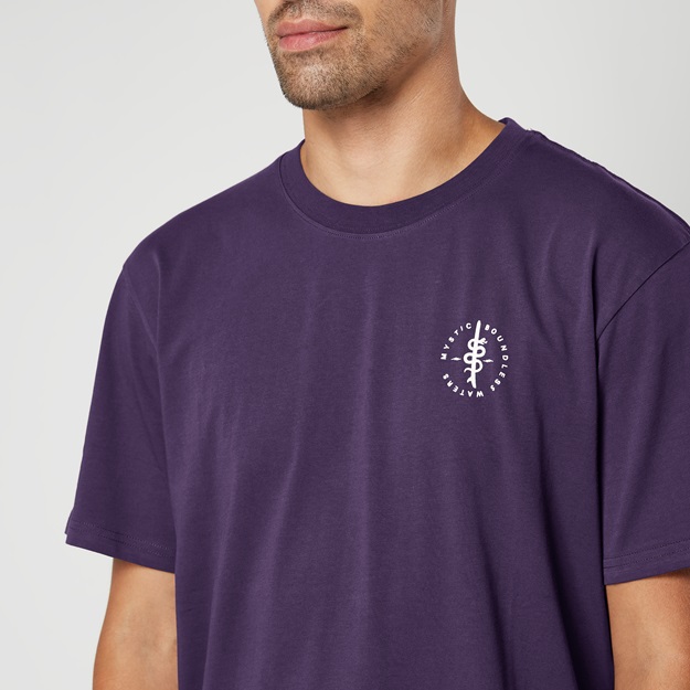 Mystic The Serpent Tee Deep Purple im Angebot bei WindSucht