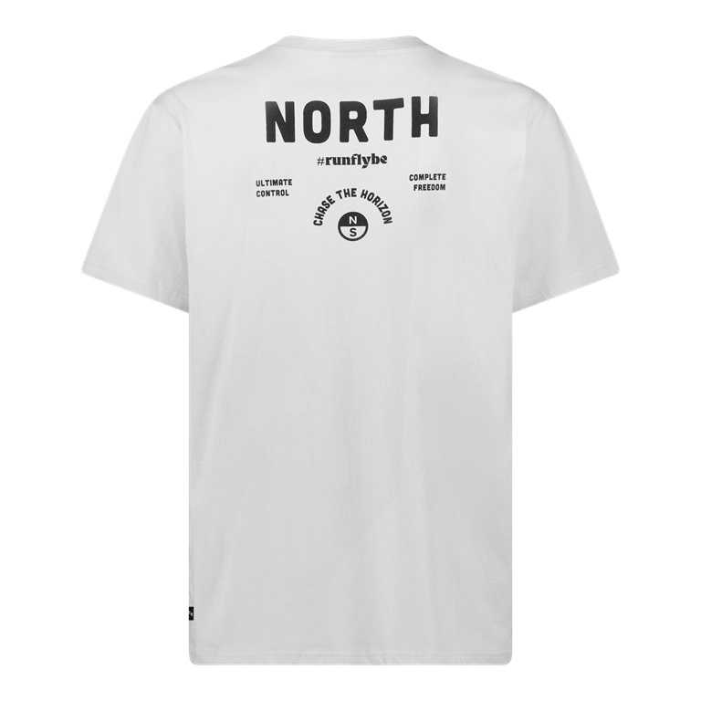 North Fly Tee White im SALE bei WindSucht