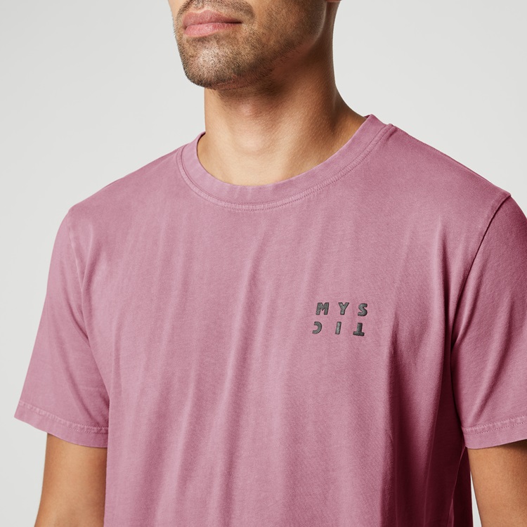 Mystic The Mirror GMT Dye Tee Dusty Pink m Angebot bei uns